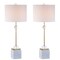 Jonathan Y Dawson 30" Marble/Crystal LED Table Lamp, Brass, 2PK JYL5008A-SET2 - alternate 1