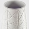 Homeroots 21" Gray And White Abstract Cylinder Ceramic Table Vase 397547 - alternate 4
