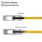 Klein Tools 100-Foot Open Reel Tape Measure with Single Hook and Carabiner 94100RT - alternate 4