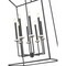 Z-Lite Gaultier Matte Black+Modern Gold 8 Light Chandelier 6100-44MB - alternate 7