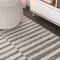 Jonathan Y Lyla Offset Stripe Gray/Cream 2 ft. x 8 ft. Runner Rug MOH204A-28 - alternate 3