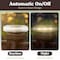 Pure Garden Solar Post Cap Lights 2 Waterproof LED Solar Powered Lights for Wooden or Vinyl Fence Post Caps 50-LG1507 - alternate 6
