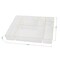 Martha Stewart Kerry Plastic Stackable Office Desk Drawer Organizers with Gold Trim, Set of 6 BE-PB3685-G-6-CLRGLD-MS - alternate 4