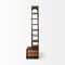 Homeroots 94" Brown Copper and Wood Ladder Bookcase 380586 - alternate 6