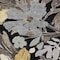 Homeroots 9' X 12' Black And Gray Floral Washable Indoor Outdoor Area Rug 610971 - alternate 5