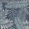 Homeroots 3' X 5' Navy Blue And Ivory Palm Leaf Indoor Outdoor Area Rug 554904 - alternate 6
