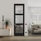 Sartodoors Hidden Door, Lucia 2552 Matte Black Concealed Metal Frame 32 x 84 Right Inswing LUCIA2552MF-BLK-32x84-RH-I - alternate 2