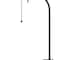 Homeroots 57" Bronze Metal Adjustable Floor Lamp With Bronze Metal Square Shade 526224 - alternate 3