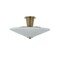 Corbett Lighting Cologne 1 Light Integrated LED Flush Mount in Vintage Brass 521-19-VB - alternate 1