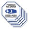 Signmission Premises Are Under Video & Audio Su, 10 inch X 10 inch, Aluminum Metal Signs, 5PK OC-A-5Pack-10-20 - alternate 1