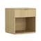 Manhattan Comfort Clive 22in Nightstand in Natural Oak (1-Drawer) NS1561-1 - alternate 5