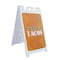 Signmission Street Tacos, A-Frame & 2 Decals Installed, Heavy-Duty Plastic Frame SBHD-D-2436-30425 - alternate 1