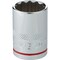 Channellock 1/2'' Drive 3/4'' 12-Point Shallow Standard Socket 333123 - alternate 3