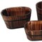 Homeroots Set of Three Brown Solid Wood Rectangular Pot Planter 274840 - alternate 4