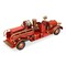 Homeroots 6" Red and Gold Metal Hand Painted Early 20th Century Red Fire Engine Model Car 489419 - alternate 3