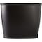 Idesign Wastebasket Kent Black Plastic Oval Black 93440 - alternate 5