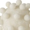 Homeroots 5" Ivory Resin Knobby Nubs Orb Tabletop Sculpture 392546 - alternate 3