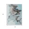 Homeroots 8' X 10' Teal Blue Gold And Gray Abstract Washable Indoor Outdoor Area Rug 617833 - alternate 6