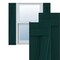 Ekena Millwork True Fit PVC Two Board Joined Board-n-Batten Shutters w/Z-Bar, Thermal Green , 10 3/4W x 44H, PR TFP102BBF11X044FG - alternate 1