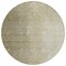 Homeroots 8' Brown Beige And Taupe Round Abstract Washable Indoor Outdoor Area Rug 588210 - alternate 3