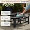 Pure Garden 37-inch Outdoor Fire Pit Table, Black 50-153 - alternate 4