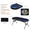 Vevor 8 Player Oval Foldable Poker Table Casino Blackjack Texa Holdem Table 72" SUS-7232 - alternate 5