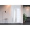 Vdomdoors Front Exterior Prehung FiberGlass Door Frosted Glass / Manux 8088 White Silk / Sidelight and Transo MANUX8088EXD-WS-W30+14 x H80+14-LH - alternate 4
