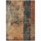 Homeroots 9' X 12' Copper And Black Abstract Washable Indoor Outdoor Area Rug 606072 - alternate 5