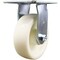 Service Caster 6 Inch Heavy Duty Top Plate Nylon Rigid Caster with Ball Bearing SCC-35R620-NYB - alternate 1