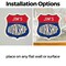 Signmission Jim's Workshop, 4 inch X 4 inch, Vinyl Decal, 2PK SHI-D-2PACK-4-489-JIM - alternate 2
