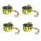 Mytee Products 3 inX30 ft Winch Straps w/chain, WLL 5000 Flatbed Tie Down Strap, 4PK WS330CAx4 - alternate 1