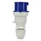 Walther-Werke Pin and Sleeve Plug, 20A, 230/3Ã¸Y120/208 VAC, 3 Phase, 3 Pole, Blue, NEMA Not Rated 210509 - alternate 8