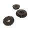 Agco BEVEL GEAR KIT QTY=3, AGCO OEM 4318582M1 4318582M1 - alternate 2