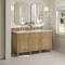 James Martin Vanities Lorelai 60" Double Vanity, Light Natural Oak, w/ 3 CM Tajnar Eclos Top 424-V60D-LNO-3TJR - alternate 8