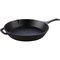Lodge 13-1/4'' Cast Iron Skillet with Assist Handle L12SK3 - alternate 3