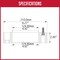 Coyote Wheel Accessories WHEEL ADAPTERS 6 x 1397 Millimeter 6 x 550 Inch Axle Bolt Circle 6 x 1397 Millimeter 6 x 550 6550-6550H-C931 - alternate 5