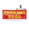 Signmission Parking $5 Dollars, 48 Inch x 120 Inch, Vinyl Banner B-120-30778 - alternate 3