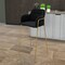 Leisuremod Axis Velvet/Polyester/Leather Bar Stool - Stainless Steel Base, Low Back & Armrests ACG29BL - alternate 6