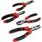 Performance Tool 4 pc. Plier Set, Slip Joint, Diagonal, Long Nose, Linesman W30765 - alternate 1