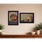 Homeroots Set Of Two Candle Light and Flowers 3 Black Framed Print Wall Art, 2PK 407120 - alternate 4