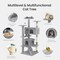 Simple Deluxe Cat Tree for Indoor Cats, 54 Inches Cat Tower with Scratching Post, Multi-Level Climbing Tree Cat H 3A88CATTREE54INLGRY - alternate 5