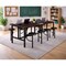 Regency Endure Standing Height Collaborative Table & Chair Set with 8 Pull-Out Stools, Walnut Top 9008-WLT-DVN - alternate 6