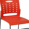 Flash Furniture Orange Plastic Stack Chair, PK5 5-RUT-2-OR-GG - alternate 8