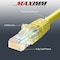 Maximm 300ft Cat6 Pure Copper UTP Ethernet Cable, Yellow CAT6-300FTYellow - alternate 5