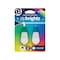 Brightz LED Zip Color Morphing ABS Plastics Multicolored, 2PK A2922 - alternate 1
