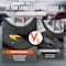 Vevor Rubber Threshold Ramp Door Ramp 4" Rise 15 tons Load Rubber Curb Ramp B001-2609 - alternate 6