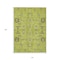 Homeroots 10' X 14' Artichoke Green And Fern Green Oriental Washable Indoor Outdoor Area Rug 582055 - alternate 5