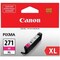 Canon CLI-271 Original High Yield Inkjet Ink Cartridge, Magenta CLI-271XLM - alternate 1
