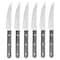 Martha Stewart Everyday 14 Piece Stainless Steel Cutlery and Wood Block Set in Grey 120050.14 - alternate 5