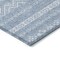 Homeroots 10' X 14' Blue And Denim Blue Southwestern Washable Indoor Outdoor Area Rug 587523 - alternate 8